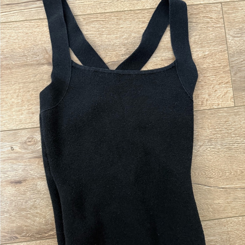Abercrombie & Fitch Black Knit Bodysuit